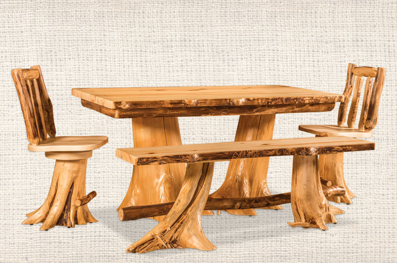 Fireside Log Furniture Dining Room Furniture