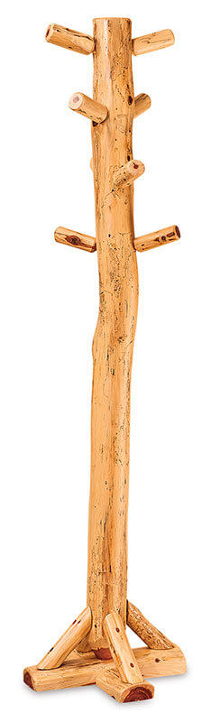 Fireside Log Furniture Hall Tree